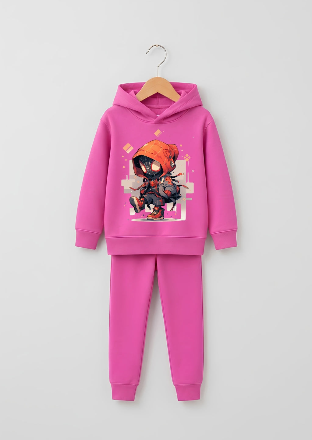 Chibi Superhero Graphic Tracksuit