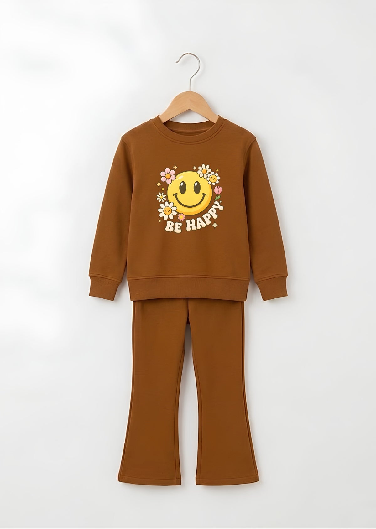 Be Happy Printed Tracksuit