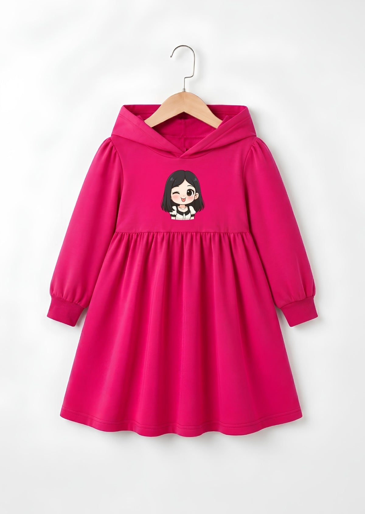 Cute Anime Graphic Frock