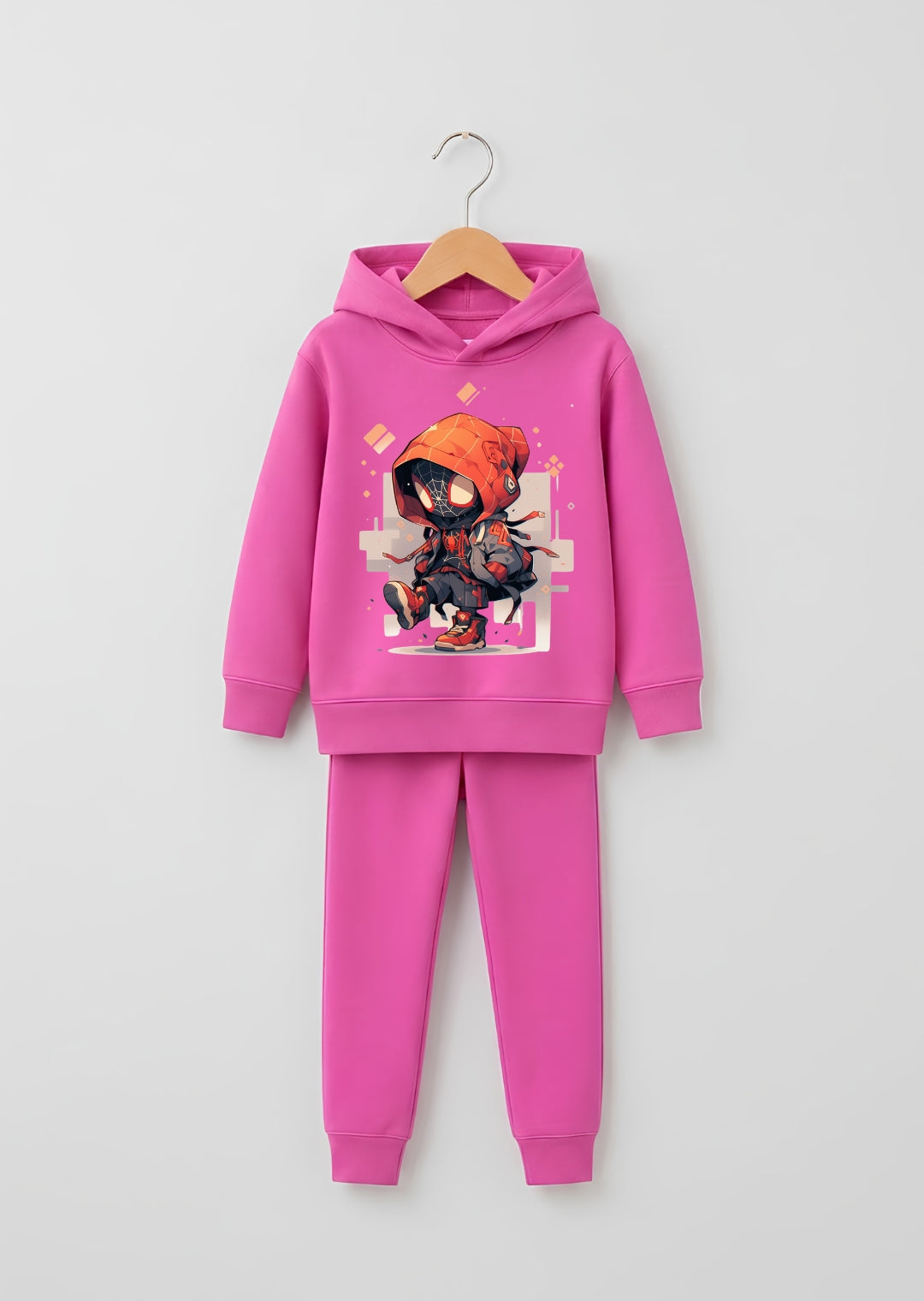 Chibi Spider-Hero Graphic Tracksuit