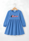 Cute Meow Graphic Frock