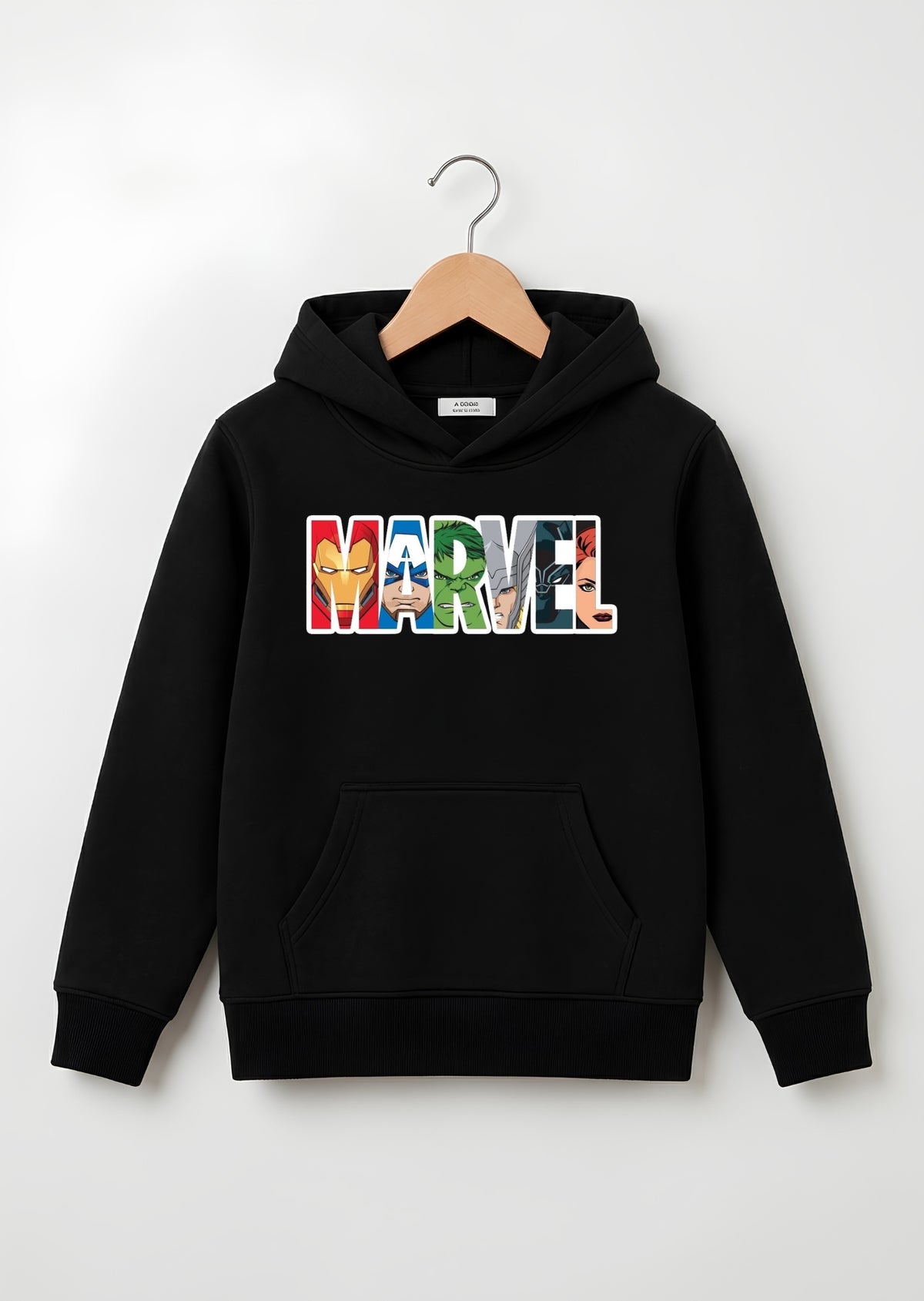 Marvel Character Logo Hoodie