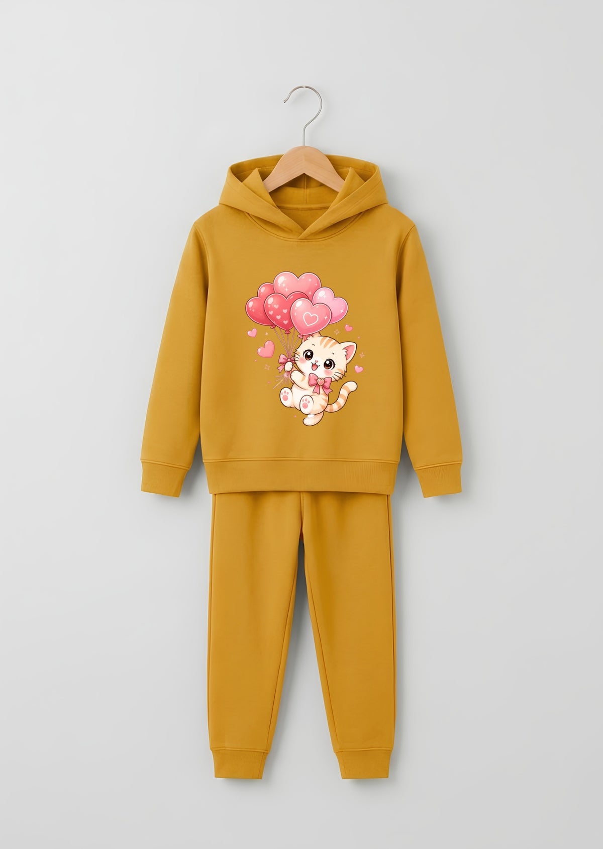 Kitty Heart Balloons Tracksuit