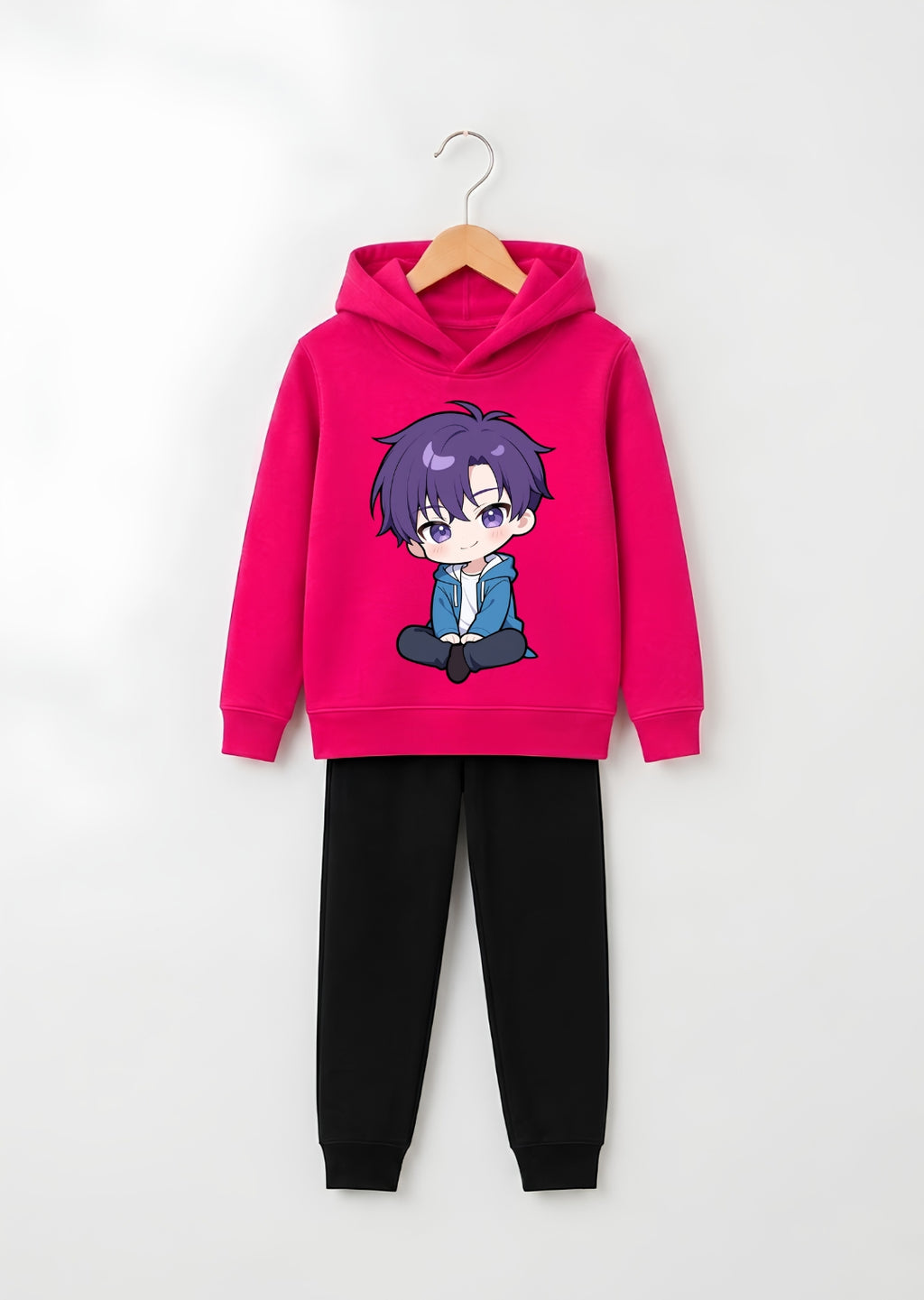 Purple Hair Anime Tracksuit