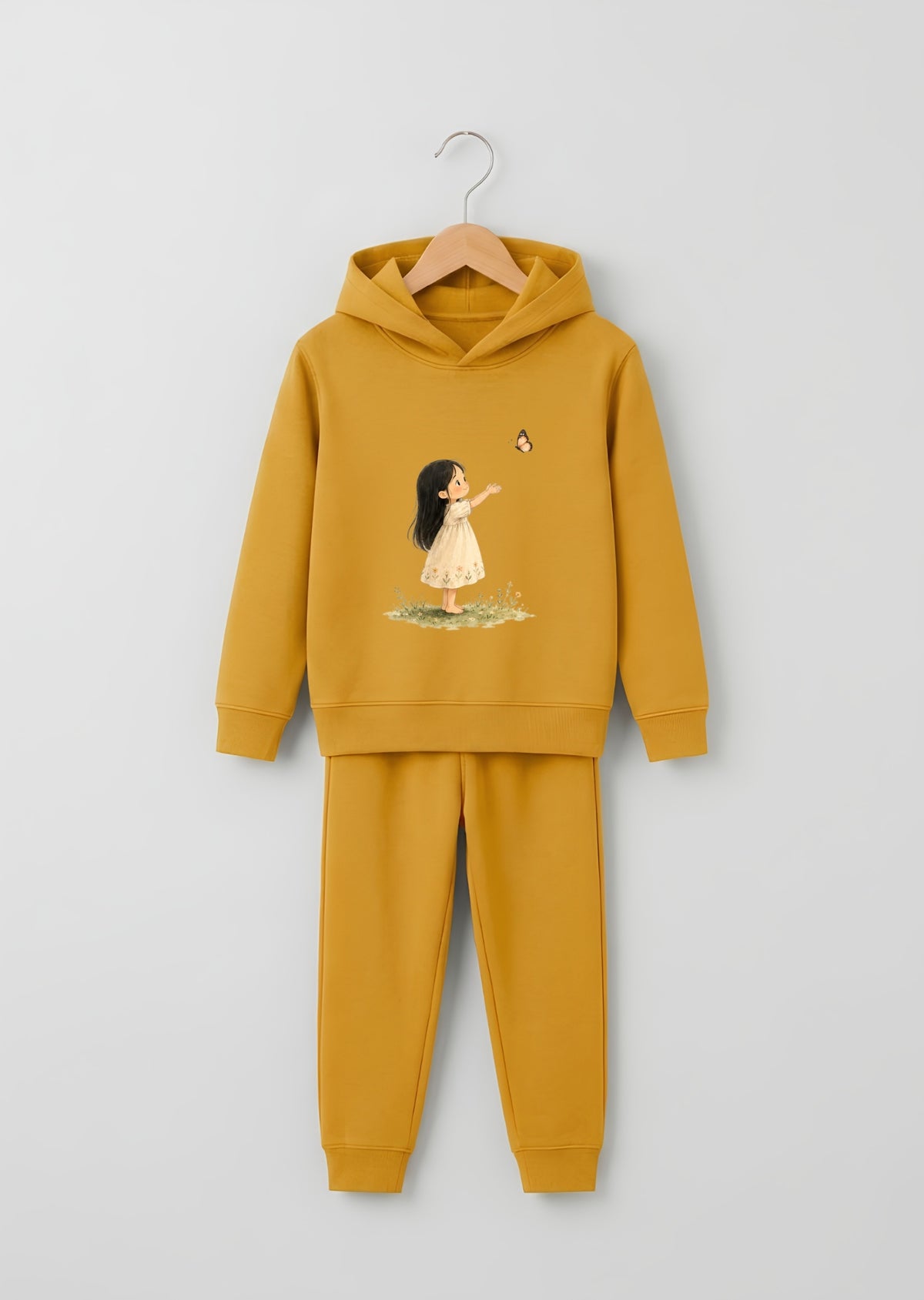 Sweet Butterfly Printed Tracksuit
