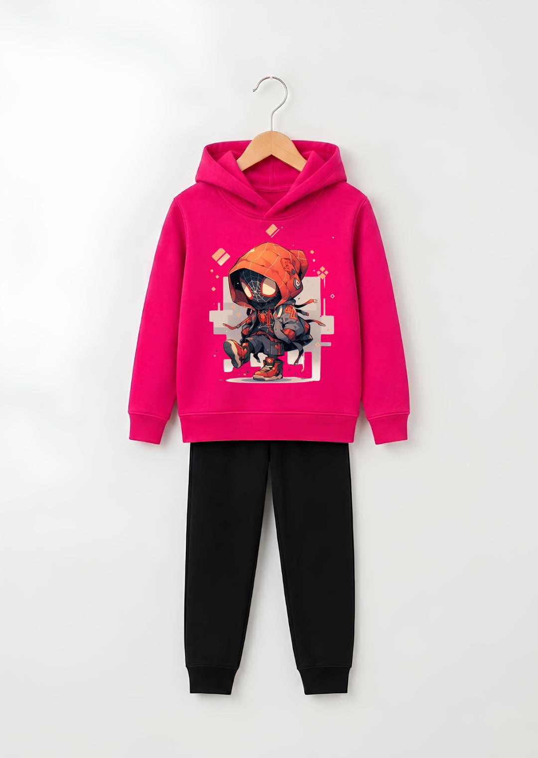 Chibi Spider-Hero Graphic Tracksuit