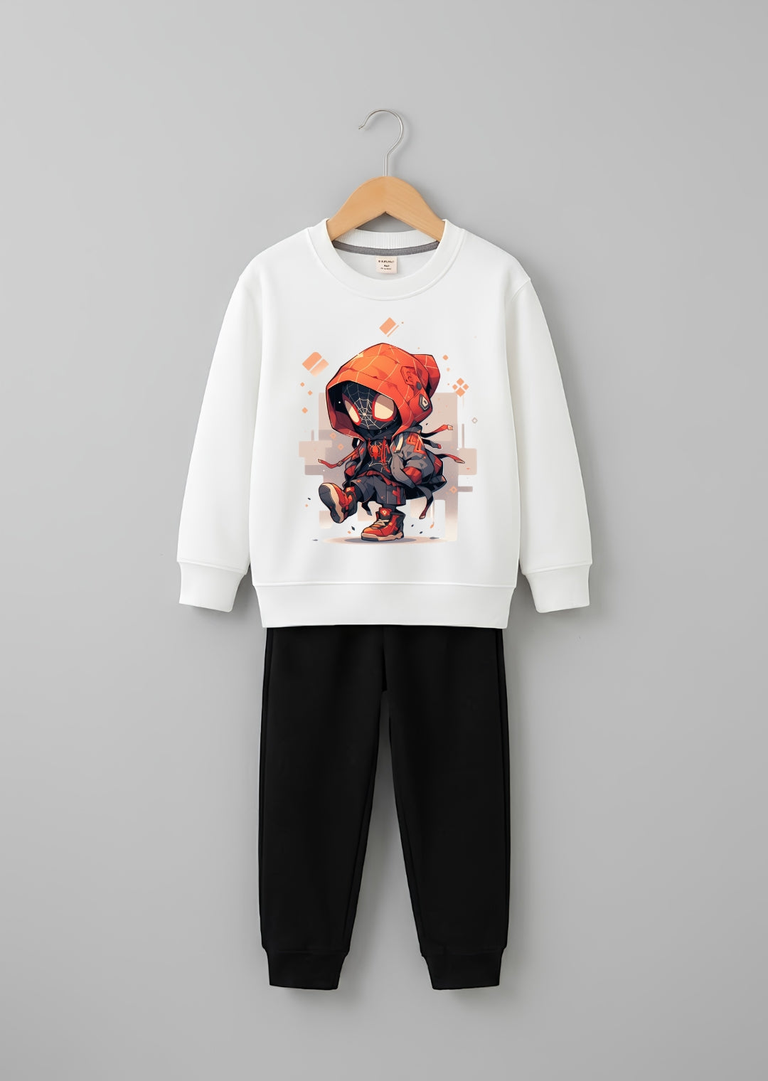 Chibi Spider-Hero Graphic Tracksuit