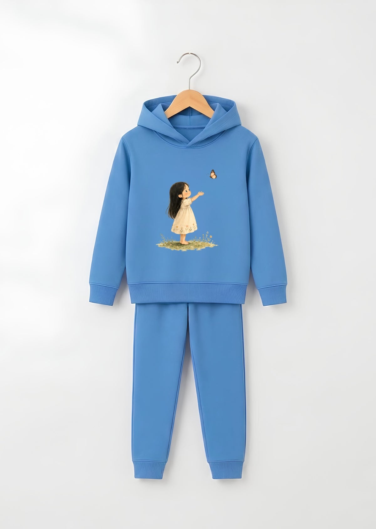 Sweet Butterfly Printed Tracksuit