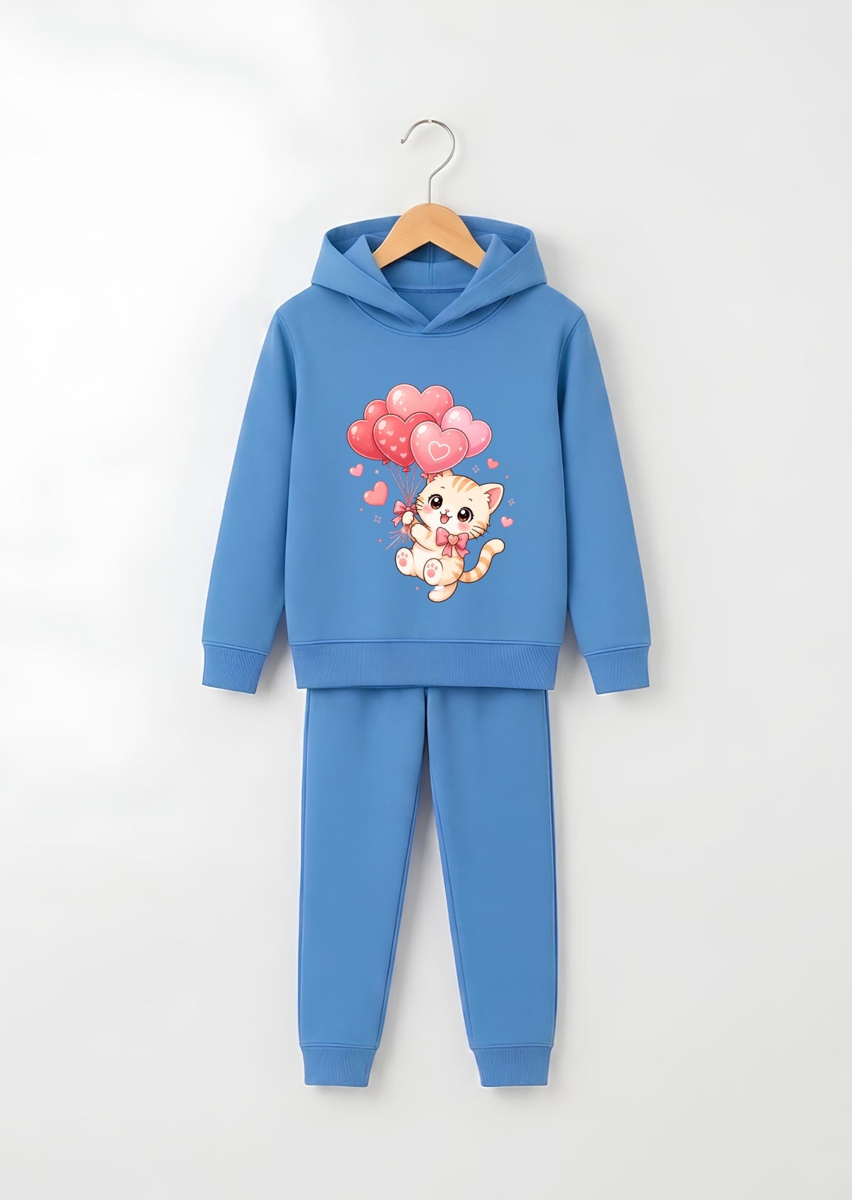 Kitty Heart Balloons Tracksuit