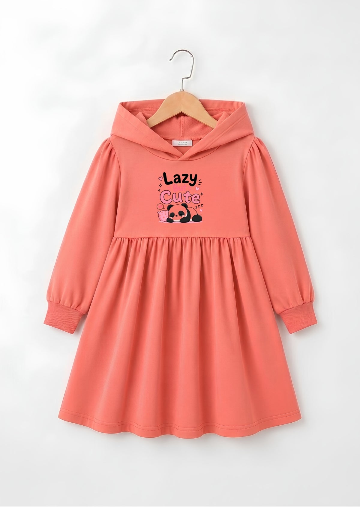 Cute Panda Print Dress