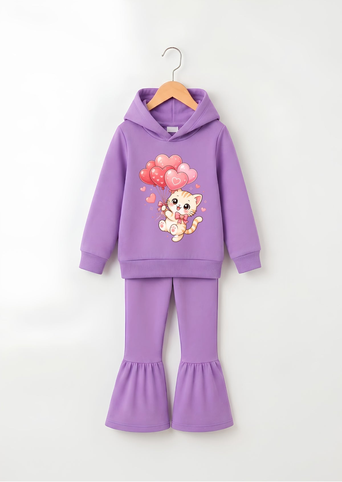 Kitty Heart Balloons Tracksuit