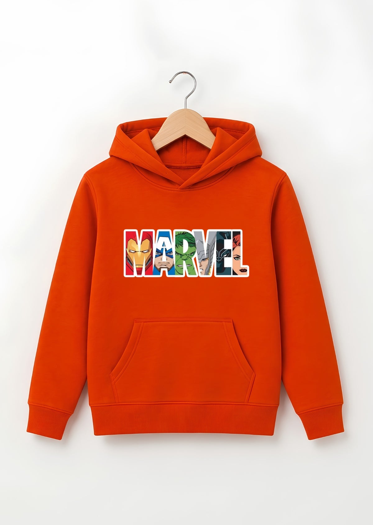 Marvel Character Logo Hoodie