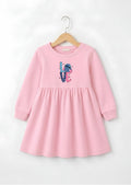Cute Love Hooded Frock