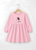 Girls Chibi Graphic Frock