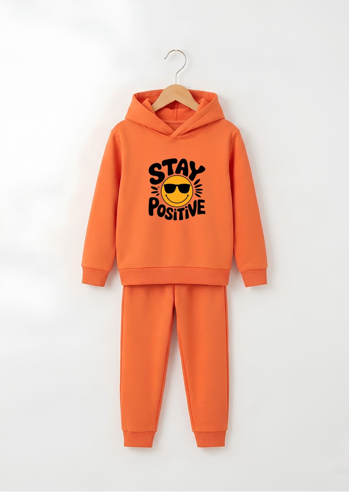 Stay Positive Graphic Tracksuit