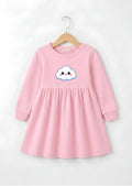 Cute Cloud Hooded Frock