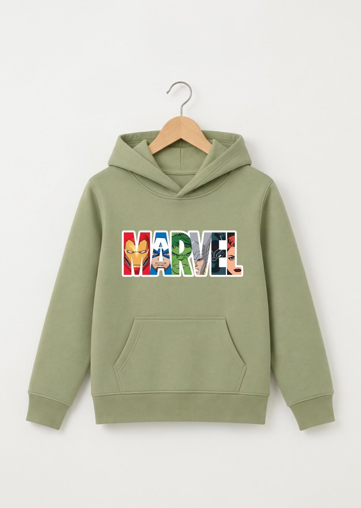 Marvel Character Logo Hoodie
