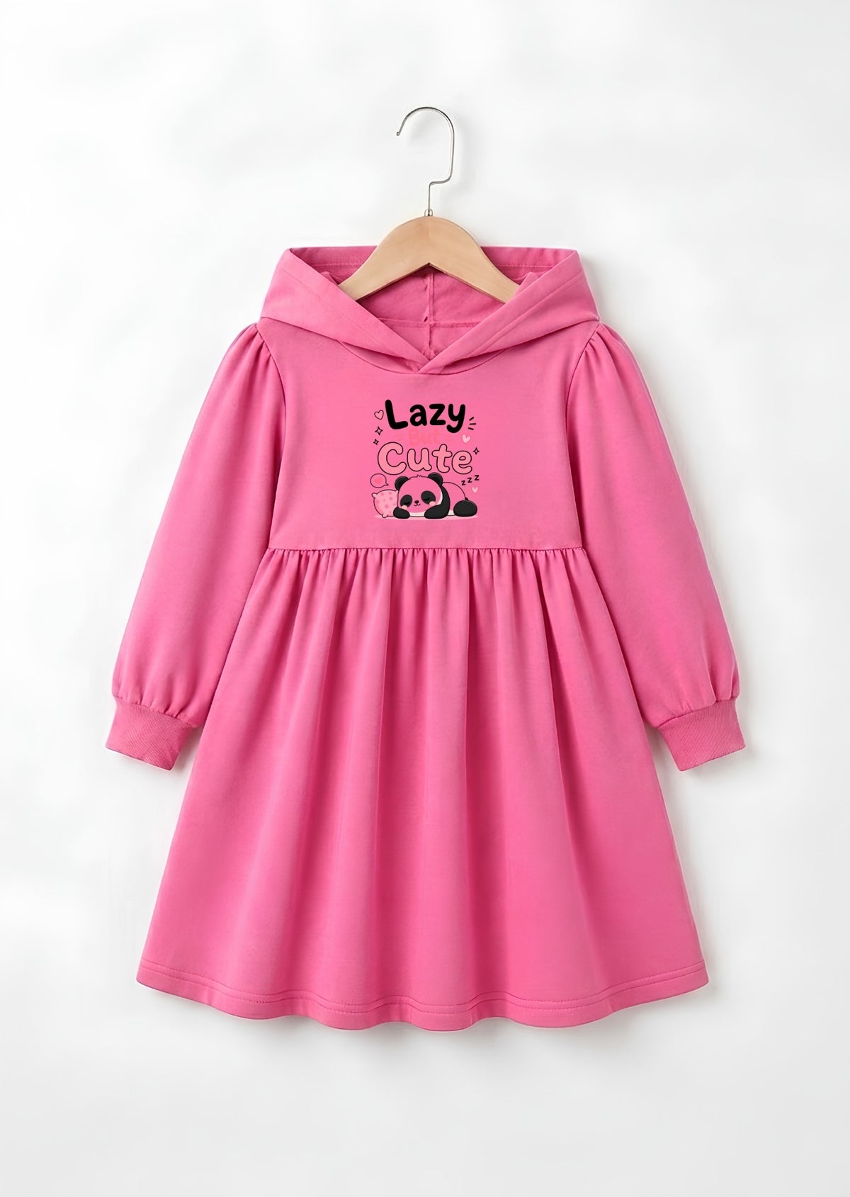 Cute Panda Print Dress
