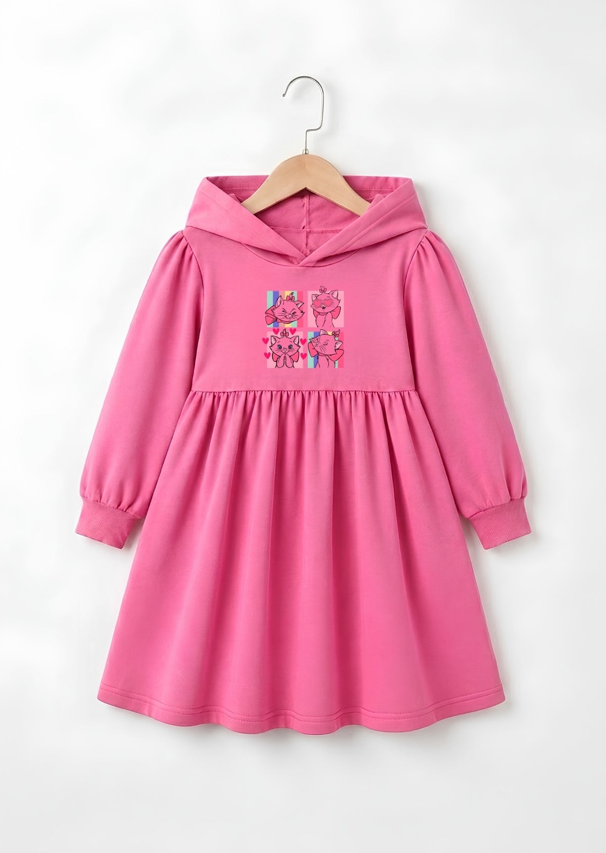 Marie Cat Hooded Frock