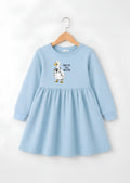 Funny Duck Printed Frock