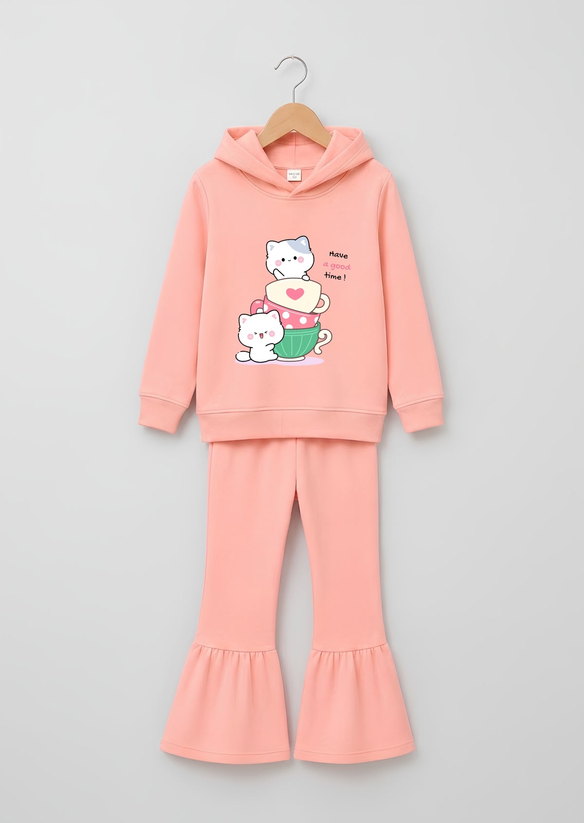 Kittens Teacup Flared Tracksuit