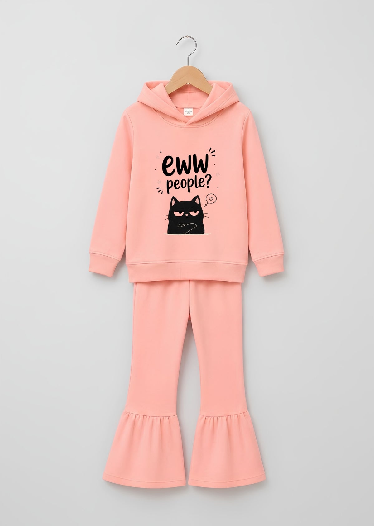Eww People Cat Flared Tracksuit