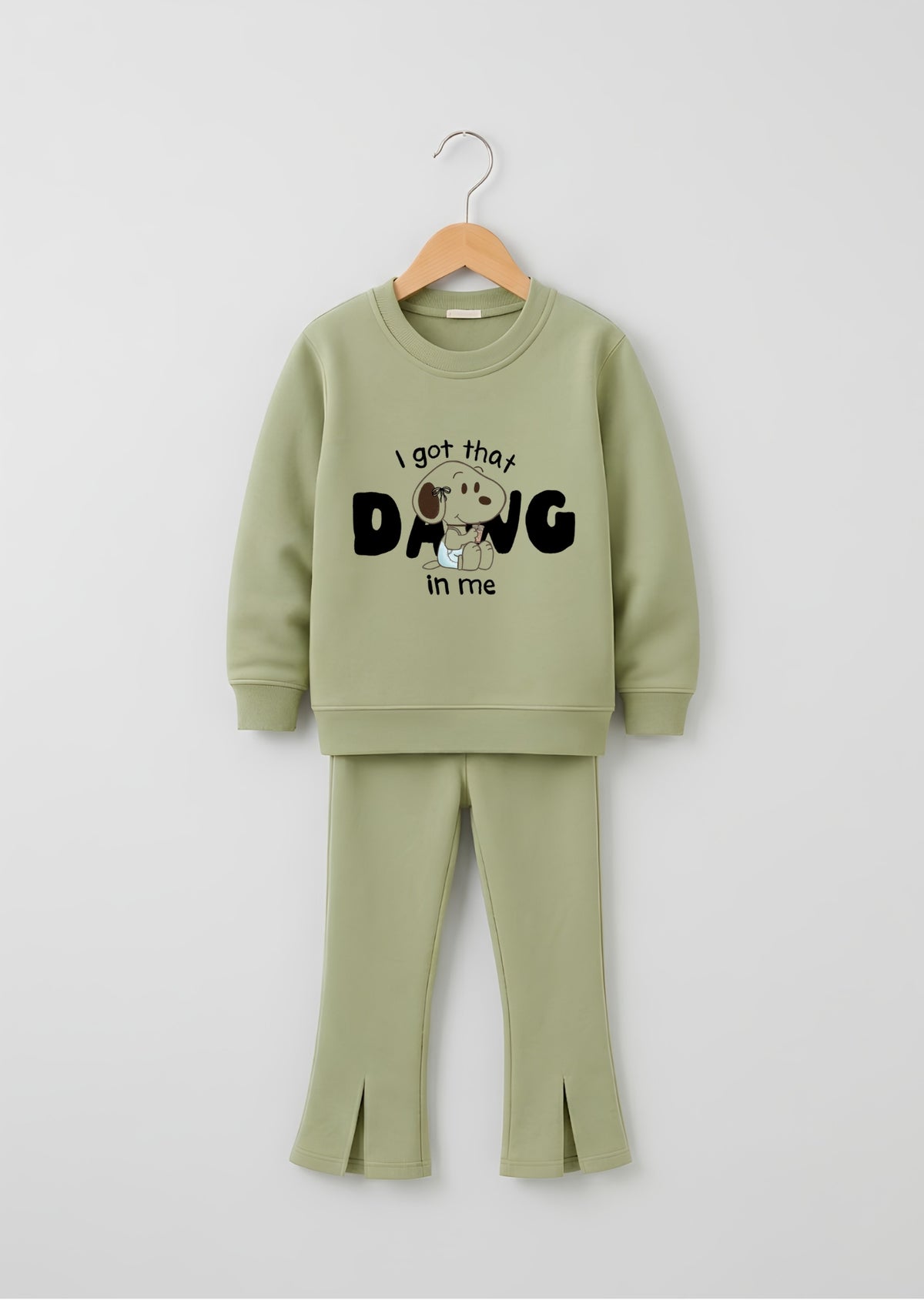 Snoopy Dog Flared Tracksuit