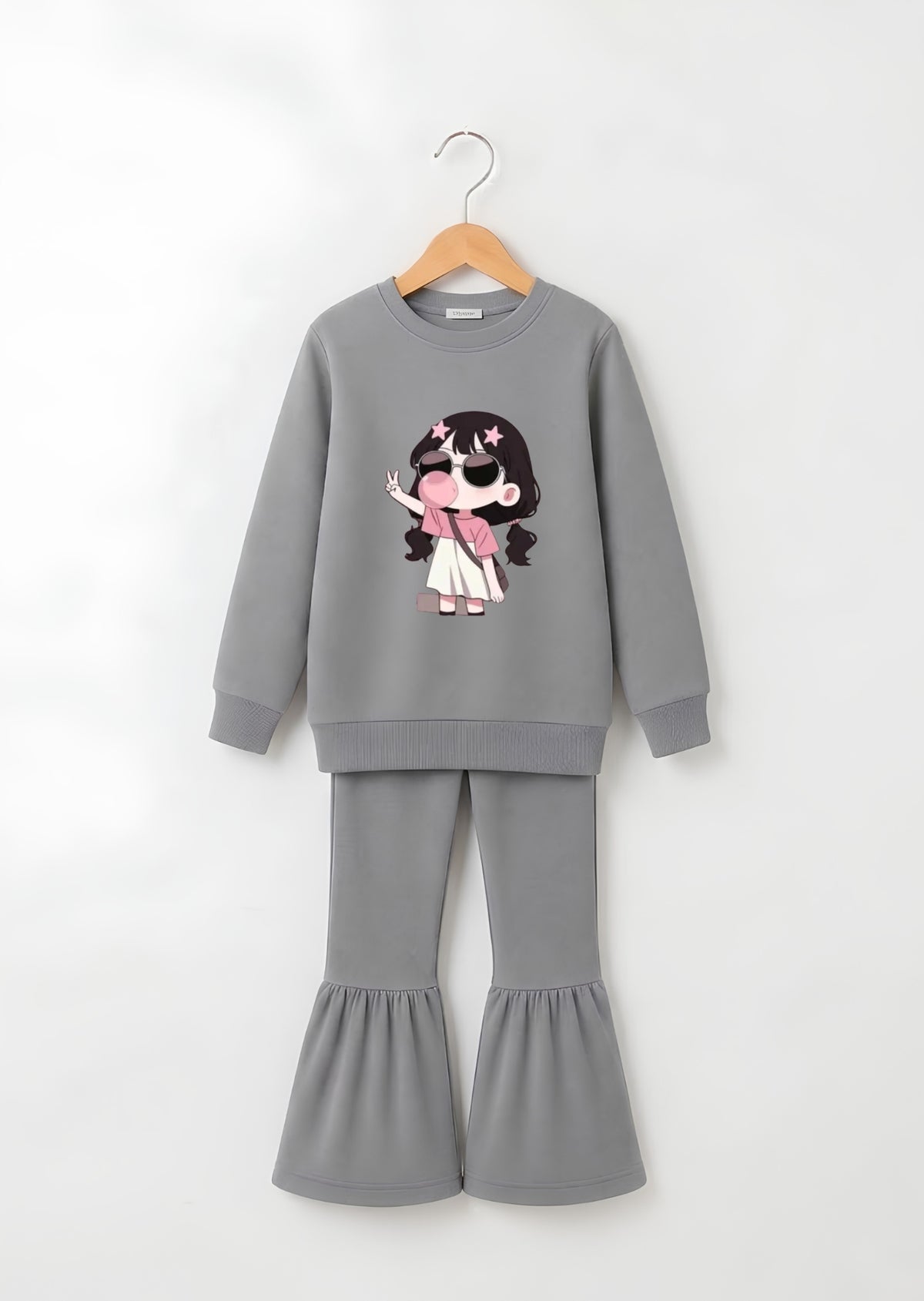 Cool Bubblegum Girl Tracksuit