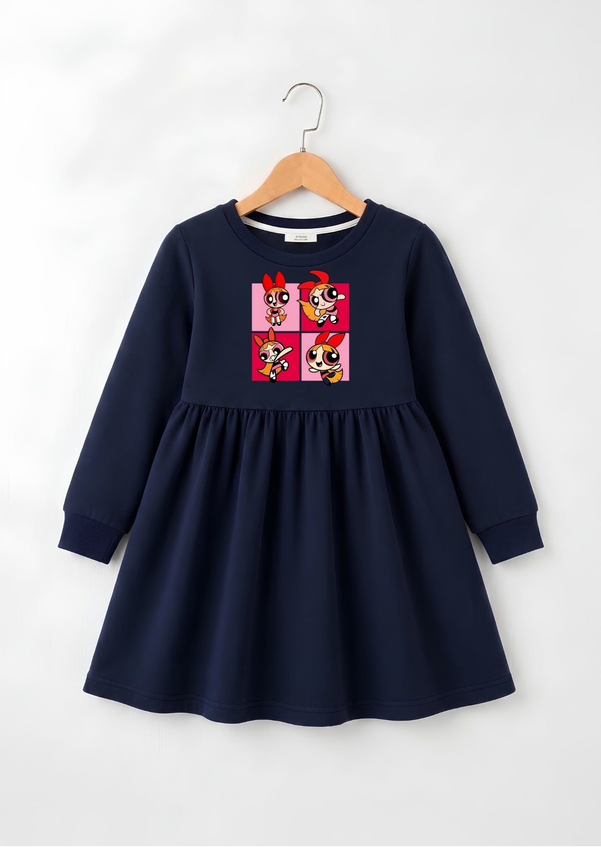 Girls Powerpuff Character Frock