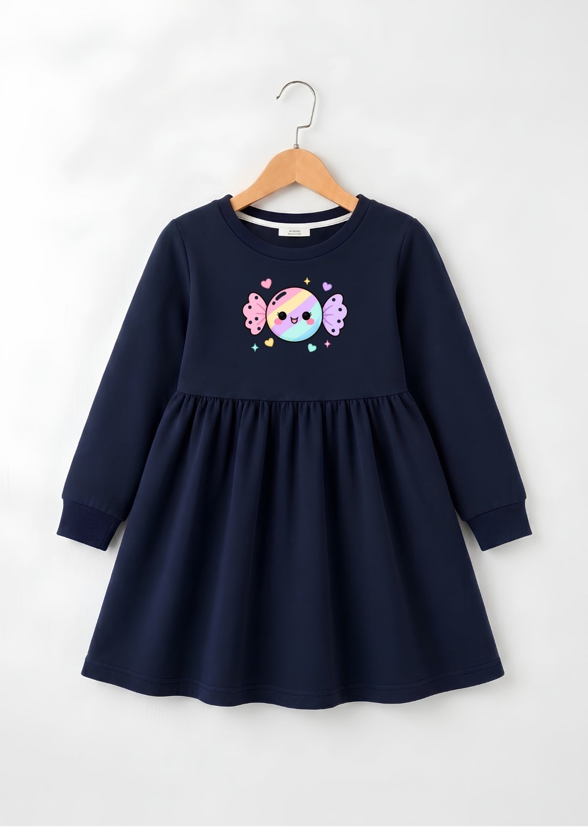 Cute Candy Printed Frock