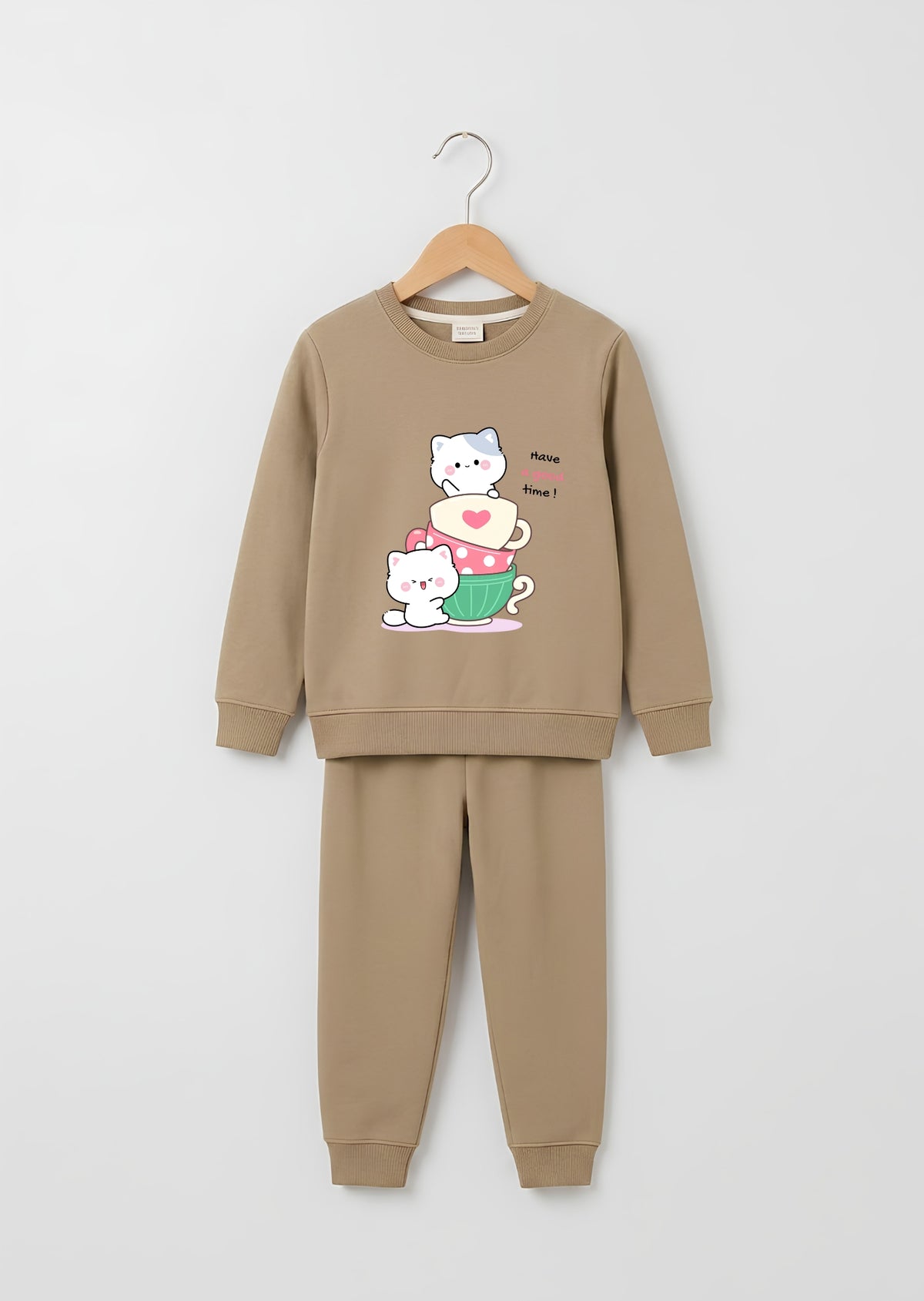 Kittens Teacup Flared Tracksuit