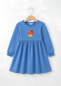 Cute Popsicle Printed Frock