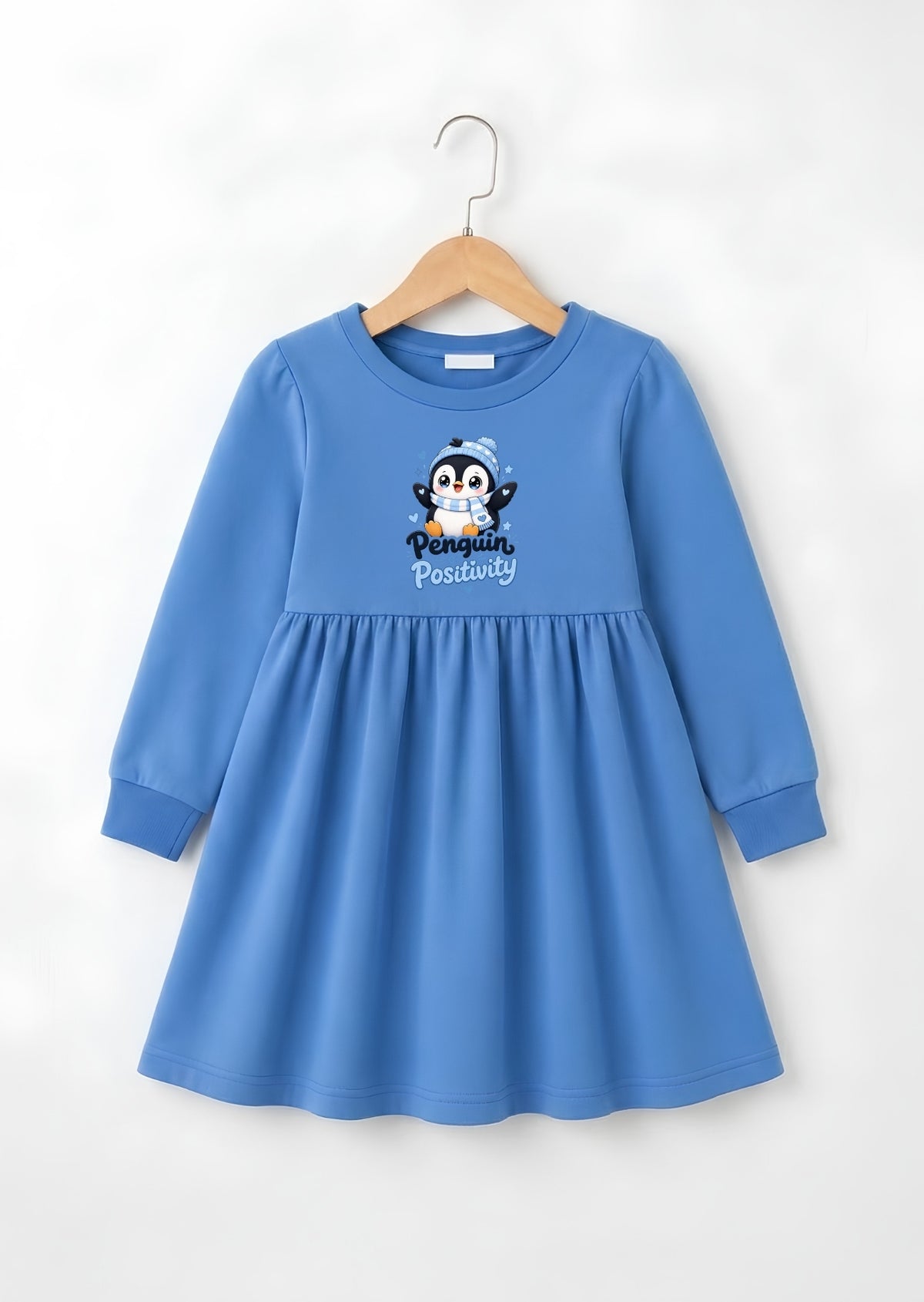 Penguin Positivity Cute Frock