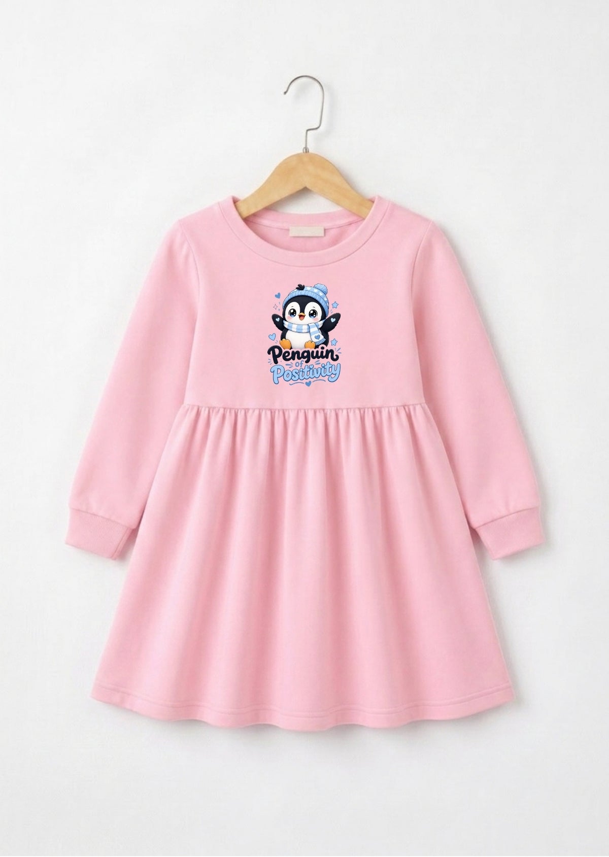 Penguin Positivity Cute Frock