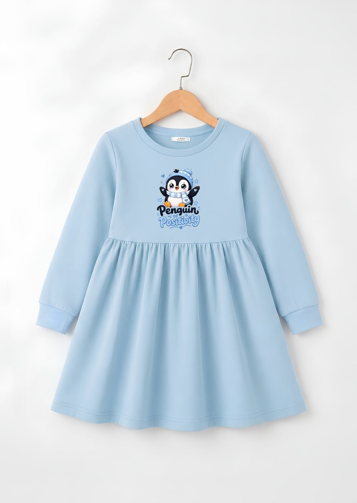 Penguin Positivity Cute Frock