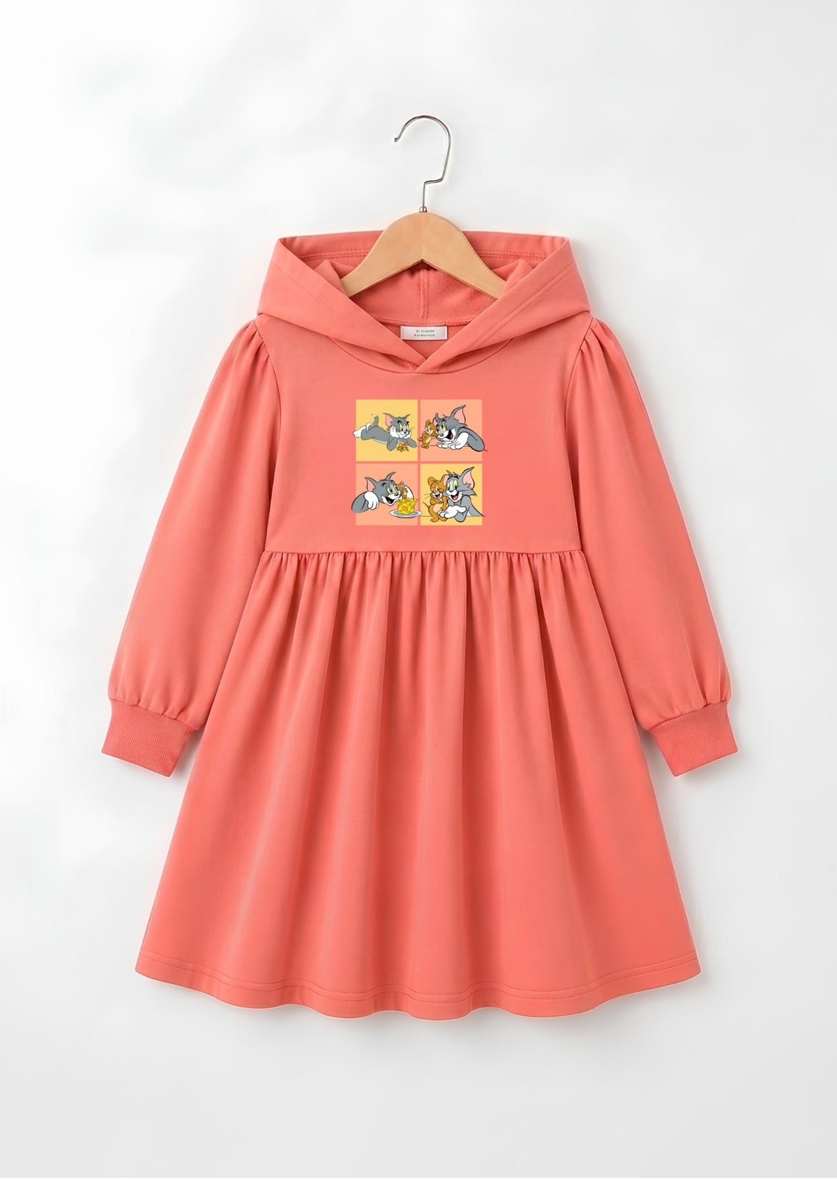 Tom Jerry Printed Frock