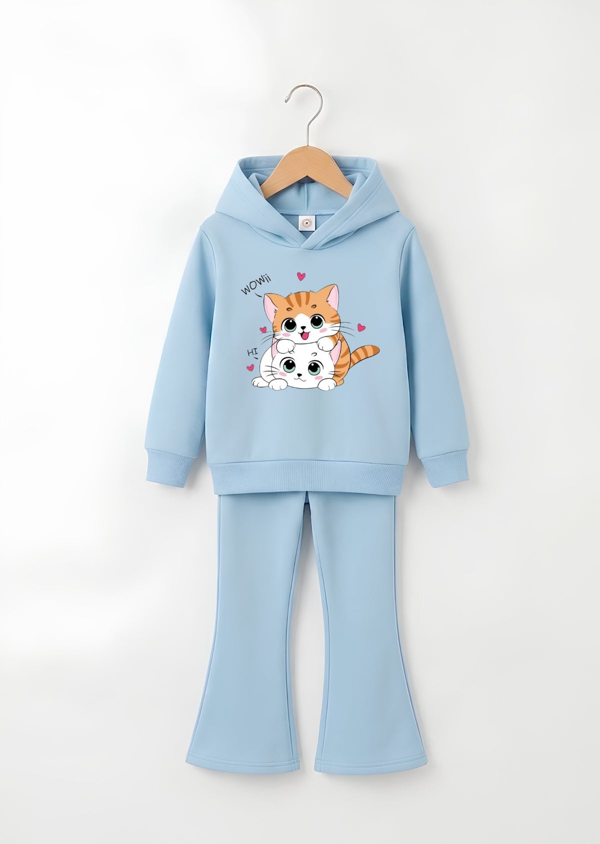 Playful Cat Duo Tracksuit