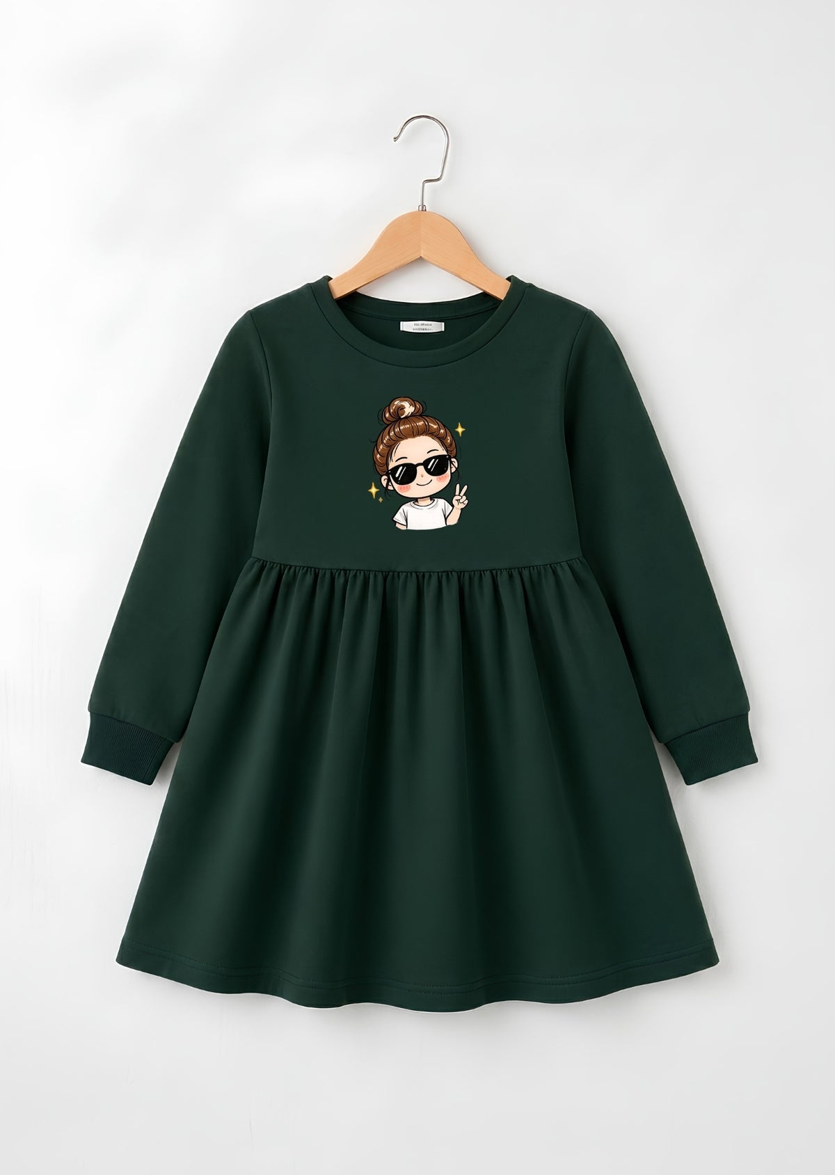 Cool Girl Printed Frock