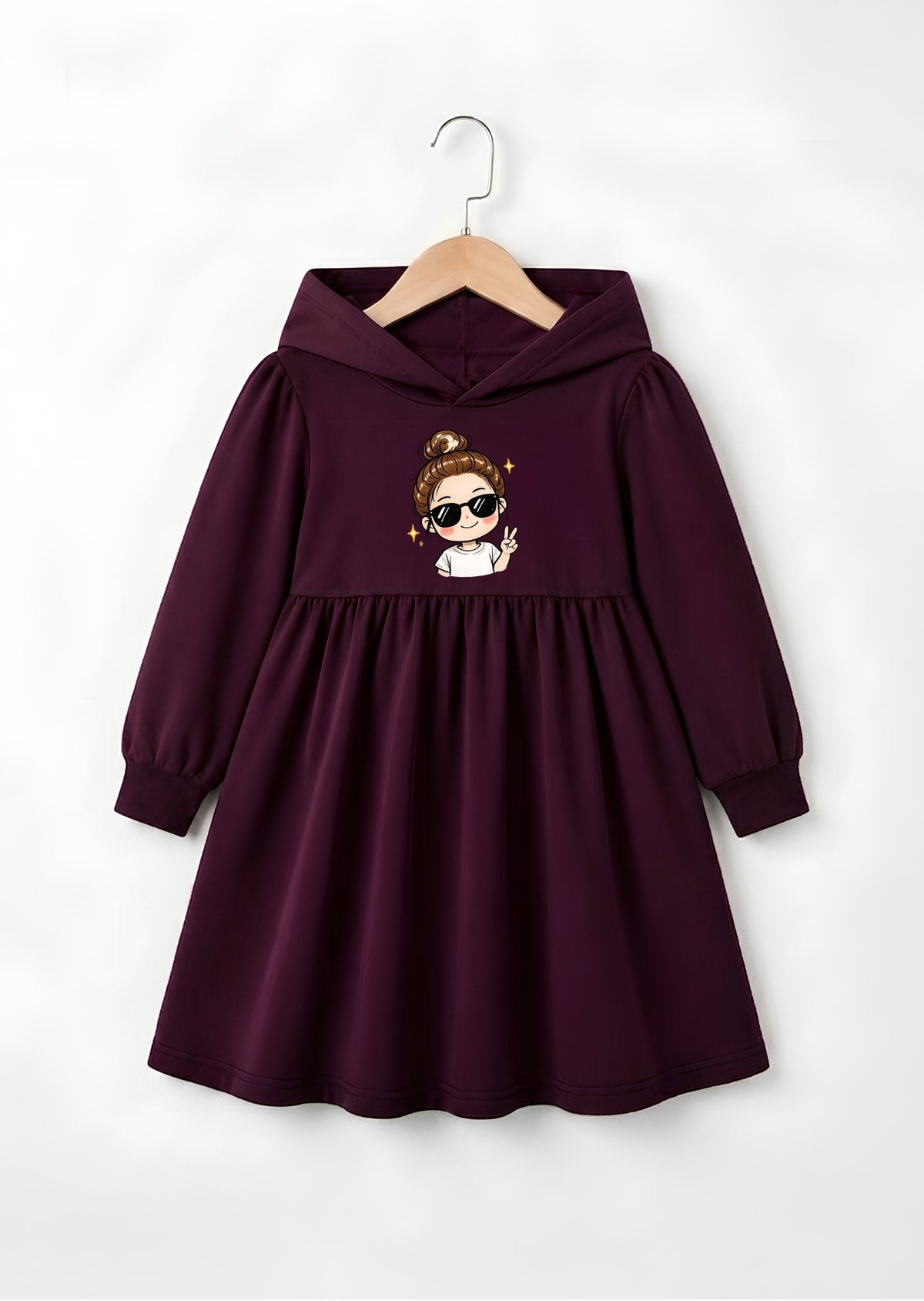 Cool Girl Printed Frock