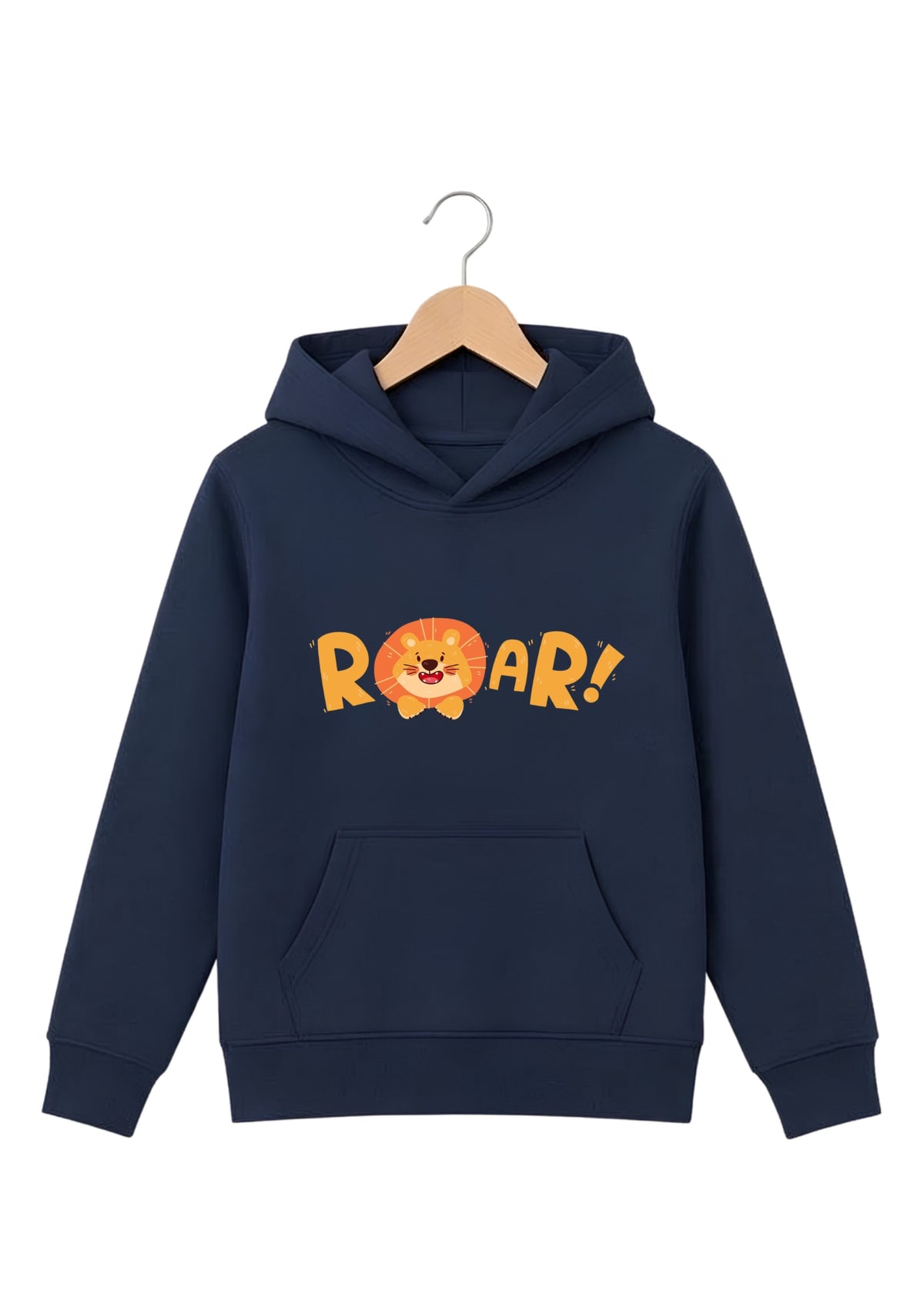 Cute Lion Roar Graphic Hoodie