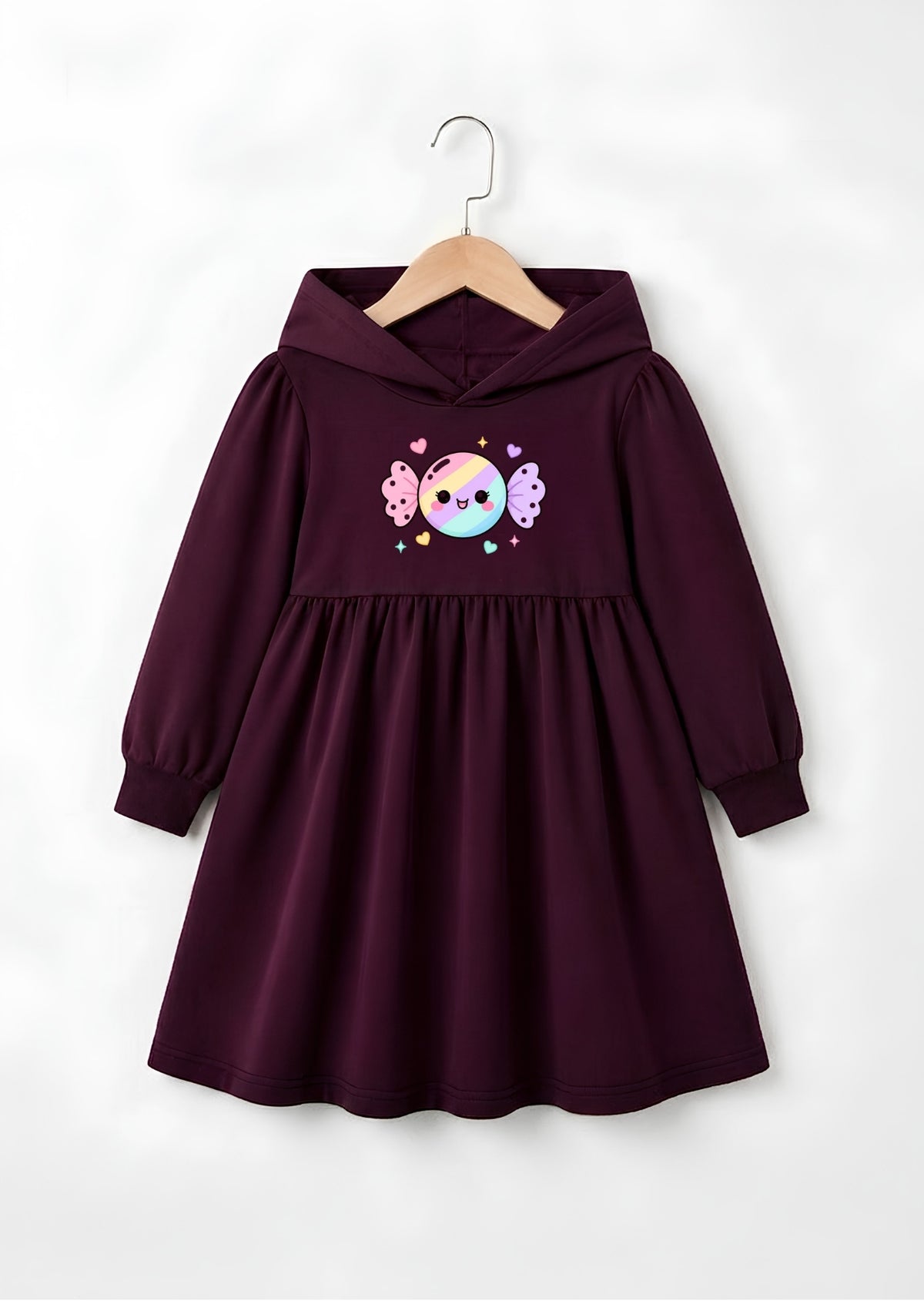 Cute Candy Printed Frock
