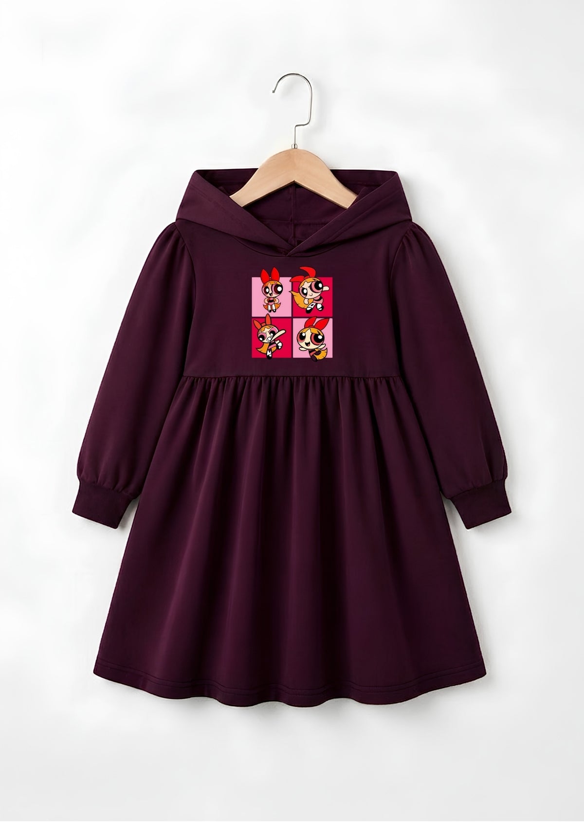 Girls Powerpuff Character Frock
