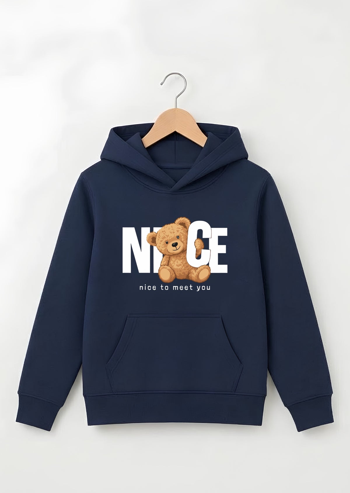 Teddy Bear Graphic Hoodie