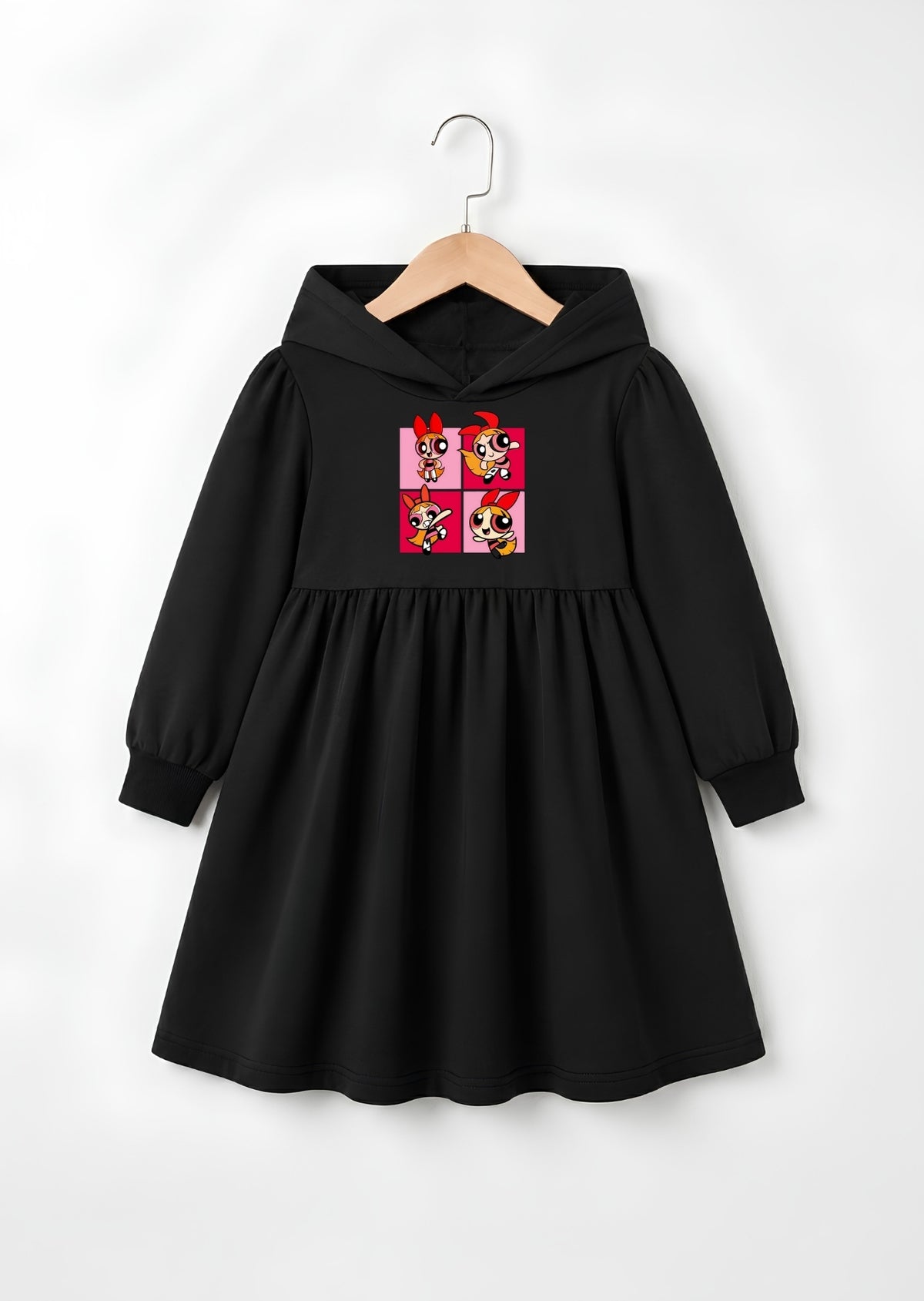 Girls Powerpuff Character Frock