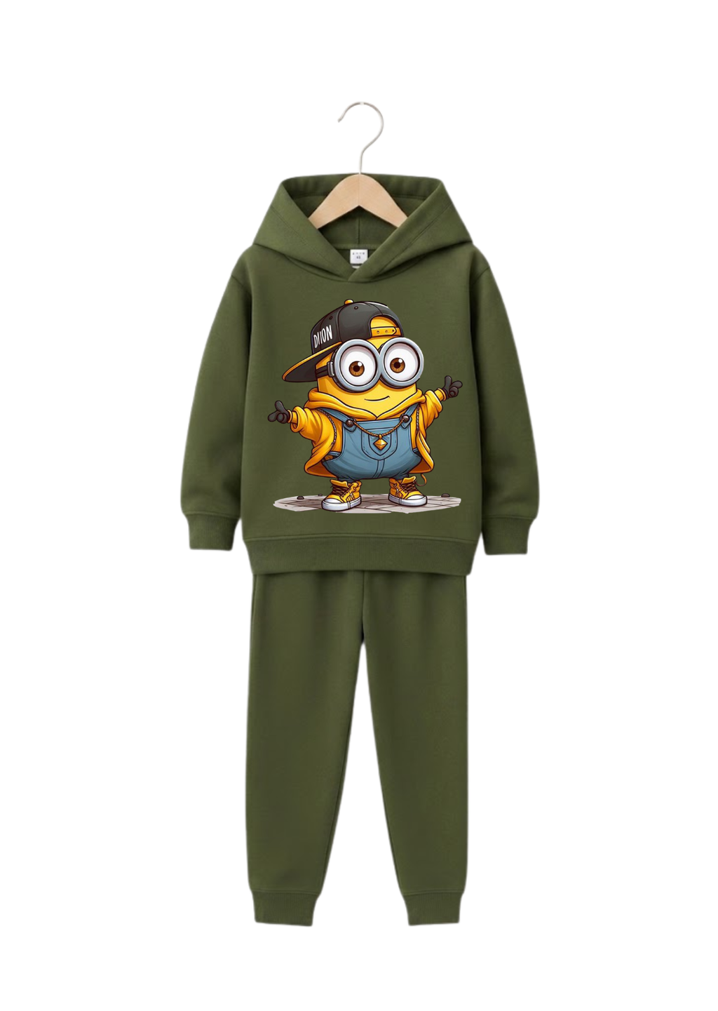 Streetwear Minion Graphic Tracksuit