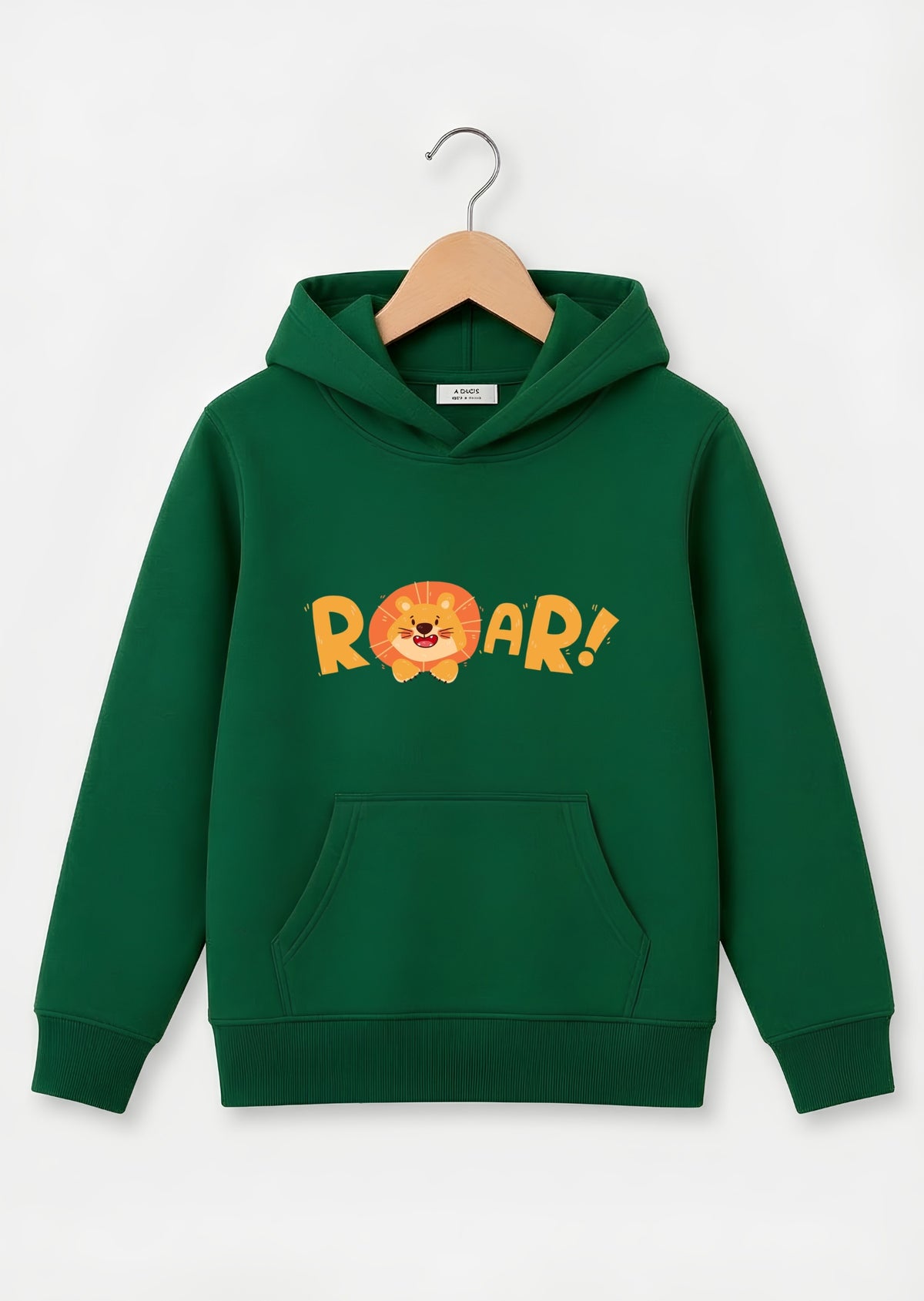 Cute Lion Roar Graphic Hoodie