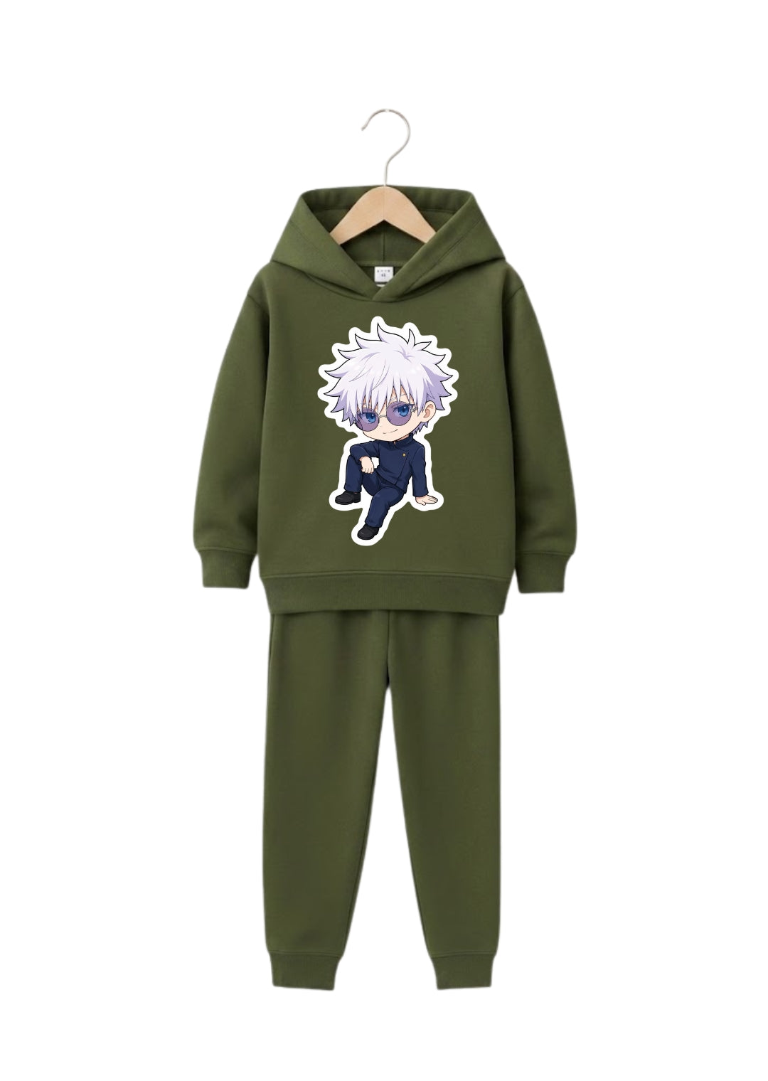 White Hair Anime Tracksuit