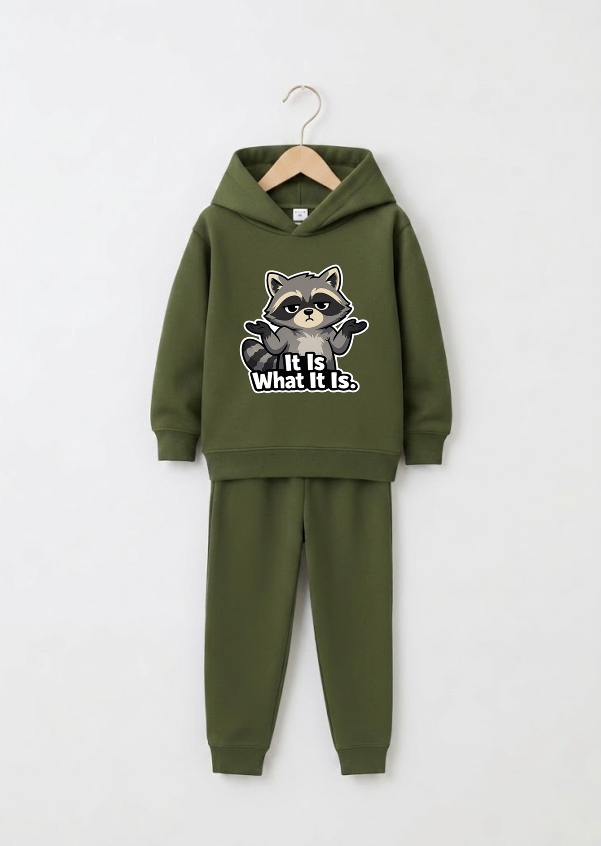 Sarcastic Animal Print Tracksuit