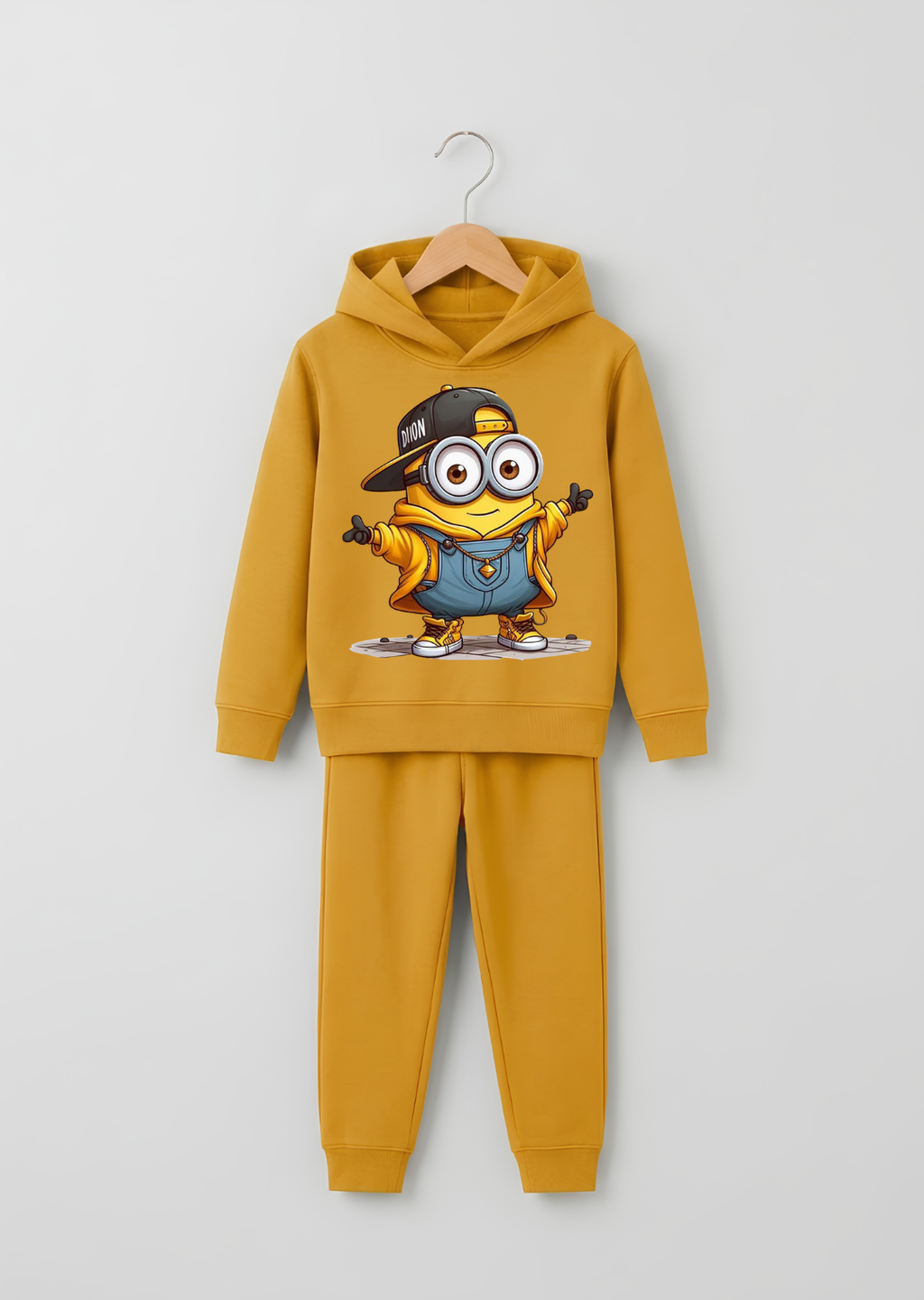 Streetwear Minion Graphic Tracksuit