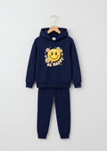 Be Happy Printed Tracksuit